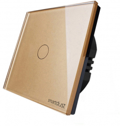 Intrerupator electronic touch SD Auriu Smart Dust 5 A 