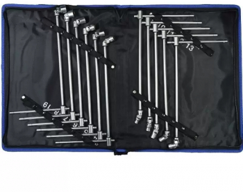Set de chei T articulate 8-19mm 