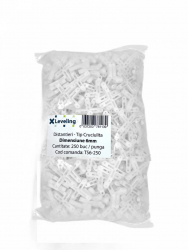 Distantiere Cruciulite pt. placi - gresie si faianta - Rost 6 mm - 250 buc - XLEV-TS6-250 