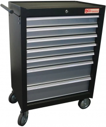 Dulap cu 7 sertare echipat cu scule 243 piese 
