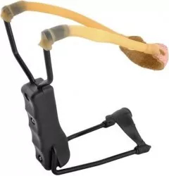 Prastie cu maner ergonomic corzi elastice si suportpentru antebrat culoare negru 