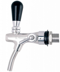 Robinet bere robinet dozator bere - cu compensator chrome - 65 mm 