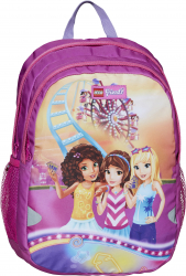 Rucsac Extins Lego V-line - Design Roz Friends Funpark 
