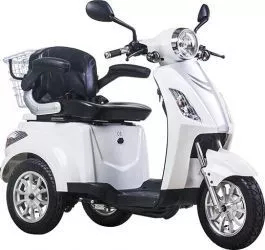Tricicleta electrica 500W 48V autonomie 50km 3 viteze Z-Tech ZT 15 D Alb 