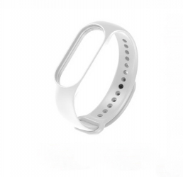 Bratara din silicon pentru Xiaomi Mi Band 7 Alb 