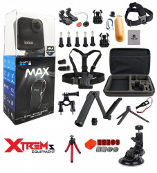 GoPro Max 360 + Set 35 Accesorii Compatibile + Geanta 