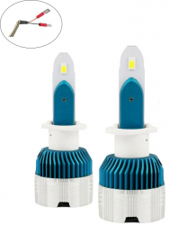 Set 2 becuri auto Mi2LED H1 110W/set canbus 6500k 9/32V 