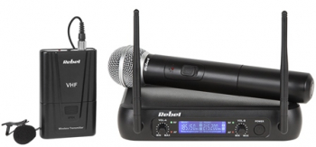 Set Doua Microfoane mana + Clip Vhf Azusa 