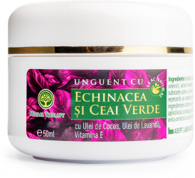 Unguent cu Echinacea si Ceai Verde 50 ml Herbal Therapy 
