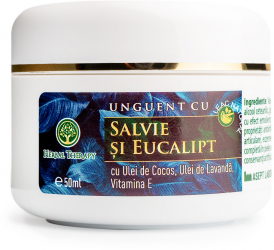 Unguent cu Salvie si Eucalipt 50 ml Herbal Therapy 
