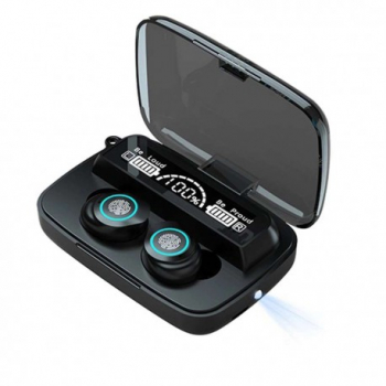 Casti Smart Techstar® M9-17 Wireless Bluetooth V5.1 Touch Display Digital 2000mAh pentru iPhone Xiaomi 