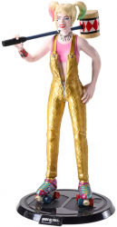 Figurina articulata IdeallStore® Harley Quinn 18.5 cm stativ inclus