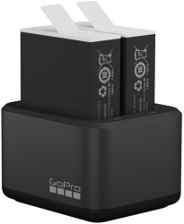 Incarcator Dual + Doua Baterii Suplimentare Gopro Enduro Pentru Hero 9/10/11 Negru addbd-211-eu 