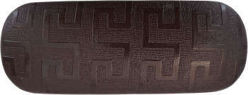 Toc etui rigid cu model maro 