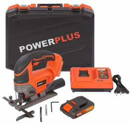 Set fierastrau pendular cu acumulator Powerplus POWDP25310 20V 90mm taiere in lemn 