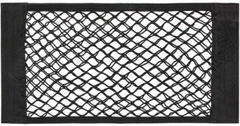 Buzunar tip plasa pentru depozitare auto elastic prindere cu velcro negru 80x25 cm FMD506