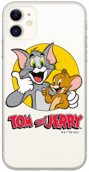 Husa pentru iPhone 13 Pro Tom and Jerry Silicon Soft Touch Transparent COM-BBL6905 