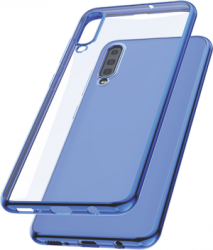 Capac Protectie Spate Cellara Colectia Electro Pentru Samsung Galaxy A50 - Albastru 