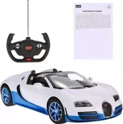 Masina cu telecomanda Bugatti Grand Sport distanta 20 m negru 