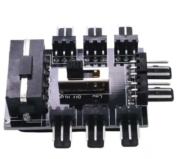 Adaptor Controller Ventilatoare Coolere Alimentare Molex 8 x 3 PIN