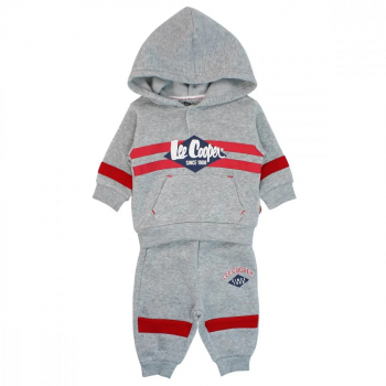 Compleu copii Lee Cooper de culoare grii deschis pentru sezonul rece - 24 luni - 92cm 