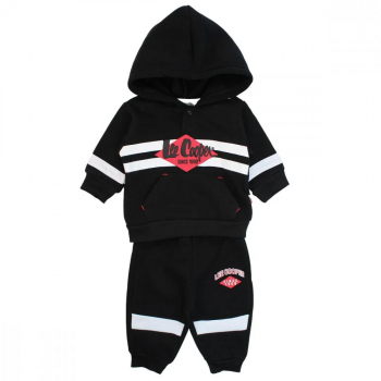 Compleu copii Lee Cooper de culoare negru pentru sezonul rece - 24 luni - 92cm 