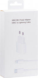 Incarcator Retea cu cablu USB Type C - Lightning pentru Apple iPhone 11/12/13/14 / iPad 20W 1 X USB Type-C Blister 