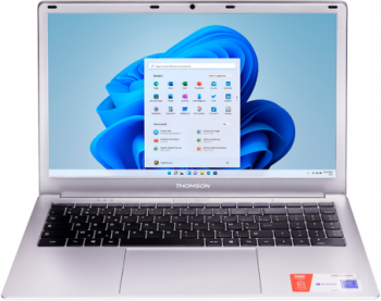 Laptop THOMSON Neo N15 15.6 HD Intel Celeron N5100 8GB DDR4 512GB SSD Intel UHD Graphics Windows 11 Home Argintiu UA-N15C8SL512