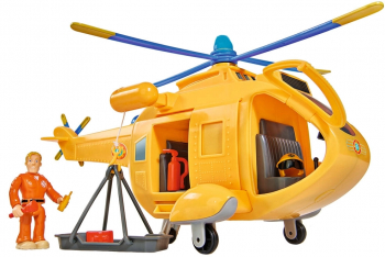 Elicopter Simba Fireman Sam Wallaby II cu figurina si accesorii 