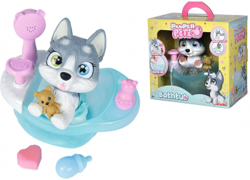 Jucarie Simba Caine Pamper Petz Bathtub cu accesorii 