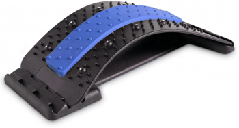 Dispozitiv de Masaj Lombar Neo&trade cu Functie de Presopunctura si Stretching maxim 150 kg Indigo 