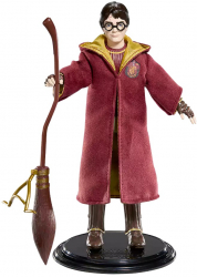 Figurina Harry Potter articulata IdeallStore® Quidditch Seeker editie de colectie 18 cm stativ inclus 