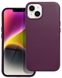 Husa Compatibila cu Apple iPhone 14 Plus iberry Piele MSafe Violet 