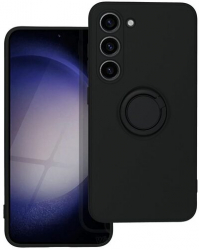 Husa Compatibila cu Samsung Galaxy A54 5G Forcell Silicone Ring Negru 