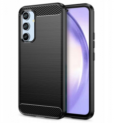 Husa Compatibila cu Samsung Galaxy A54 5G iberry Carbon Negru 