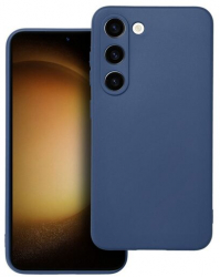 Husa Compatibila cu Samsung Galaxy S23 Plus iberry Candy Soft Albastru Inchis 