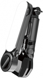 Stabilizator imagine Gimbal cu functie de trepied pentru telefon 6.7 inch sau GoPro bluetooth ajustabil Negru TLF-BBL7016 