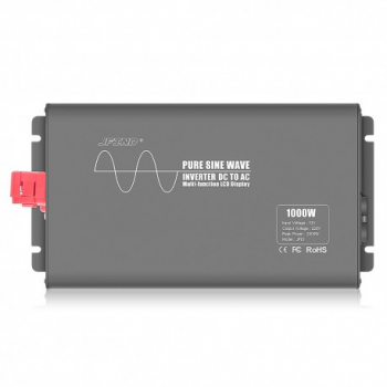Invertor de putere cu unda sinusoidala pura Techstar® DC 12V la AC 220V Afisaj LCD 1000w Pretabil Rul