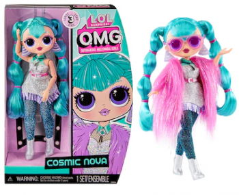 Papusa cu accesorii LOL Surprise OMG Cosmic Star 25 cm 