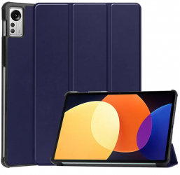 Husa flip pentru Huawei Pad 5 Pro 12.4 piele ecologica Office Design Albastru KOF-BBL7145 