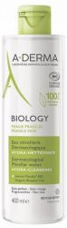 Apa micelara dermatologica pentru tenul sensibil si normal Biology A-Derma 400 ml 