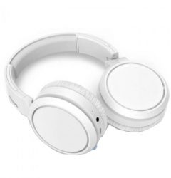 Casti Wireless Audio Over Ear cu Banda reglabila Bluetooth Bass Boost Design pliaibl 32 ohm Functionare 29 h Alb 