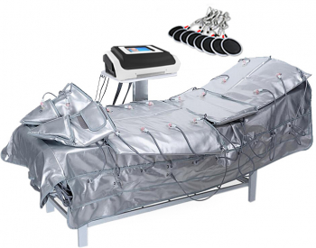 Aparat Profesional 3 in 1 Presoterapie Terapie cu infrarosu Terapie cu electrostimulare musculara EMS 