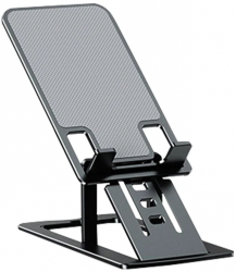 Stand Telefon MTP Ultralight Aluminium Pliabil Ajustabil pe 7 nivele Inaltime reglabila Gray 