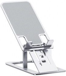 Stand Telefon MTP Ultralight Aluminium Pliabil Ajustabil pe 7 nivele Inaltime reglabila Silver 