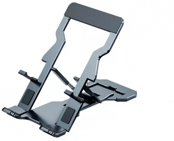 Stand/Suport Aluminium MTP pentru Telefon Pliabil Unghi inclinare reglabil Ultracompact 3mm Space Gray 