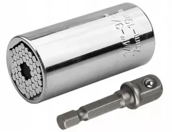 Cheie tubulara universala 7-19mm 1/4-3/4 cu adaptor KD1561