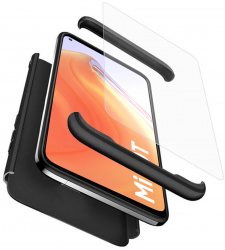 Husa pentru Xiaomi Mi 10T 5G/Mi 10T Pro 5G + Folie Plastic Black 