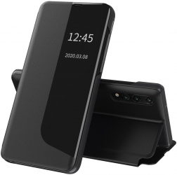 Husa Protectie pentru Huawei P20 Pro Precision Cut eFold Series O6075 Piele ecologica Negru 