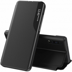 Husa Protectie pentru Samsung Galaxy A70/A70s Precision Cut eFold Series O5891 Piele ecologica Negru 